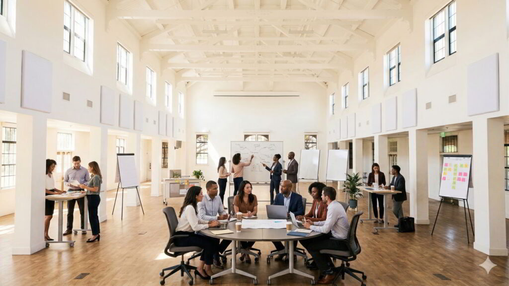 What business owners do in the sprint event