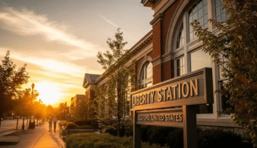 liberty sunset