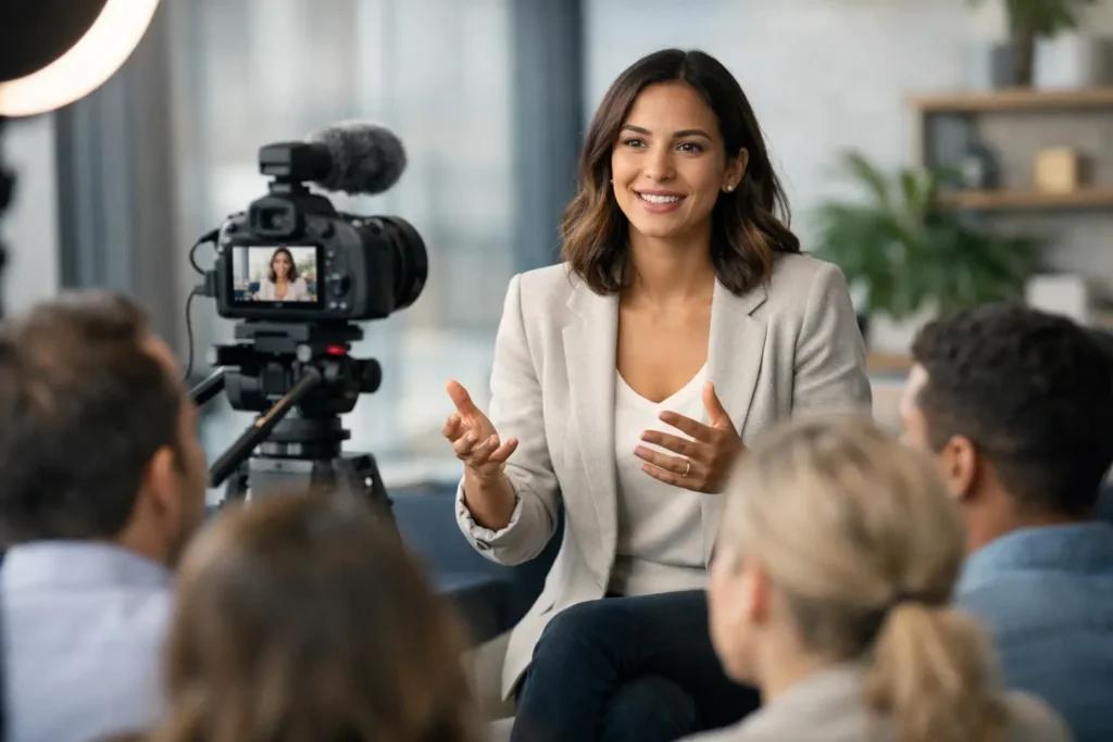 On Camera Confidence for Entrepreneurs